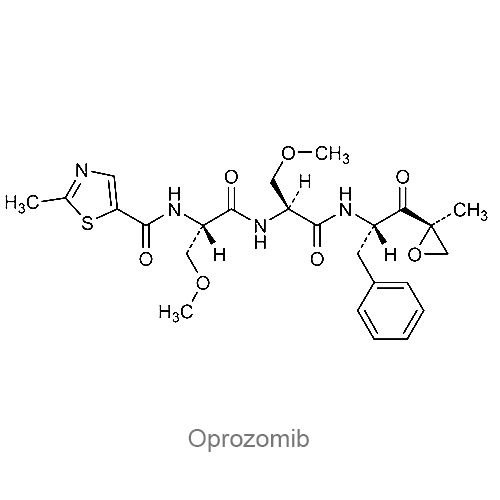 Структурная формула Опрозомиб