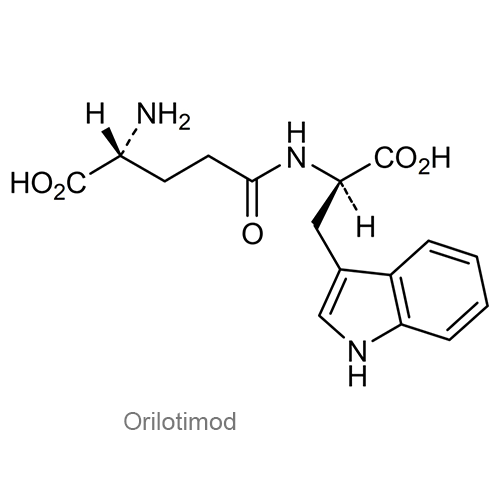 Структурная формула Орилотимод