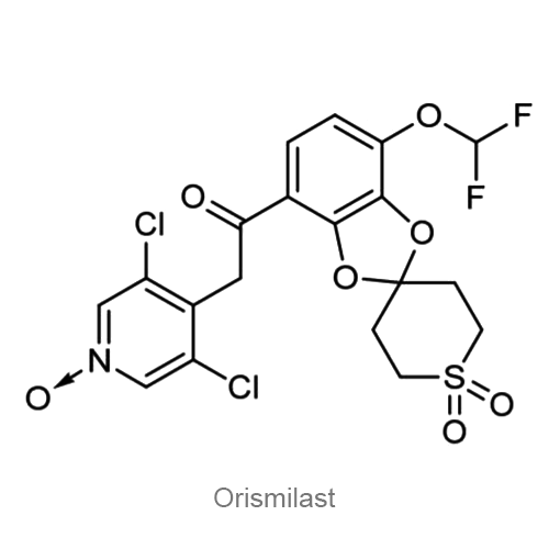 Структурная формула Орисмиласт