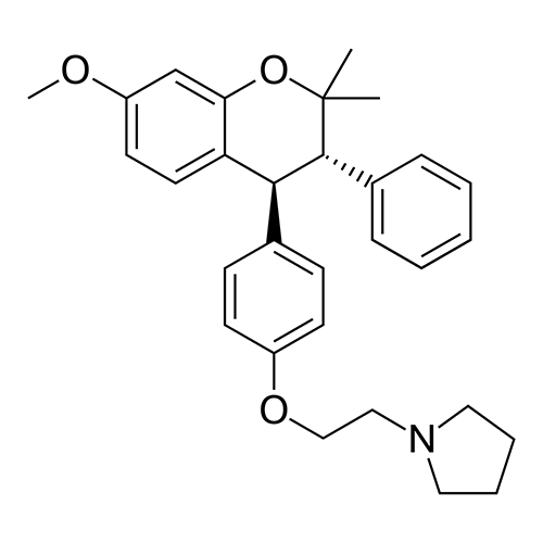 Ормелоксифен структурная формула