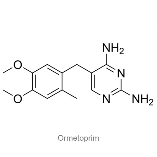 Структурная формула Орметоприм