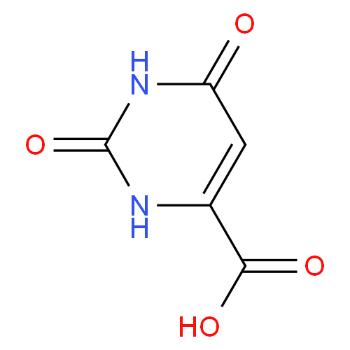 Структурная формула Оротовая кислота