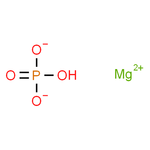 Ортофосфат магния двузамещённый структурная формула