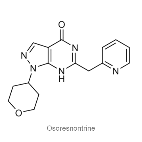 Структурная формула Осореснонтрин