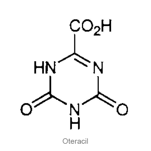 Структурная формула Отерацил