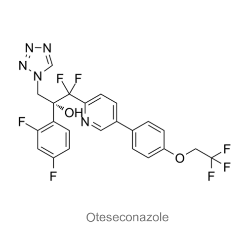 Структурная формула Отесеконазол