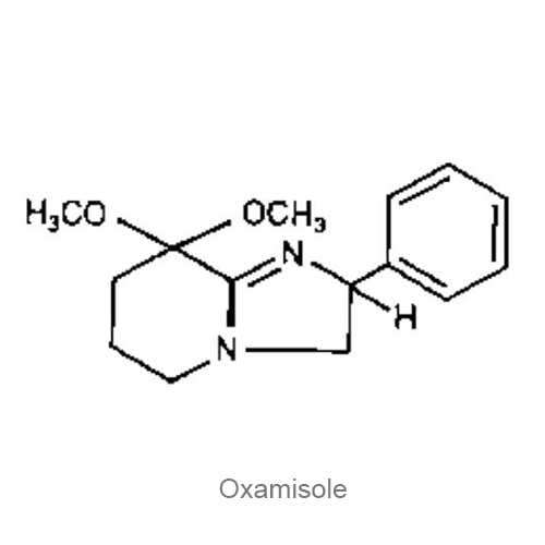 Структурная формула Оксамизол