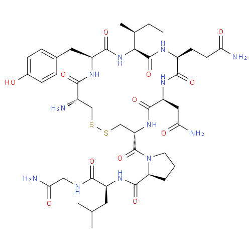 Окситоцин структурная формула