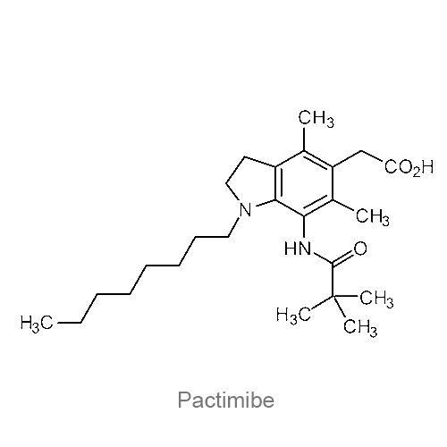 Структурная формула Пактимиб