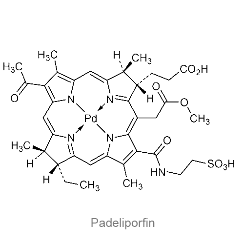 Паделипорфин структурная формула