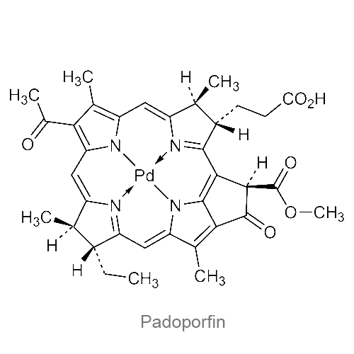 Структурная формула Падопорфин