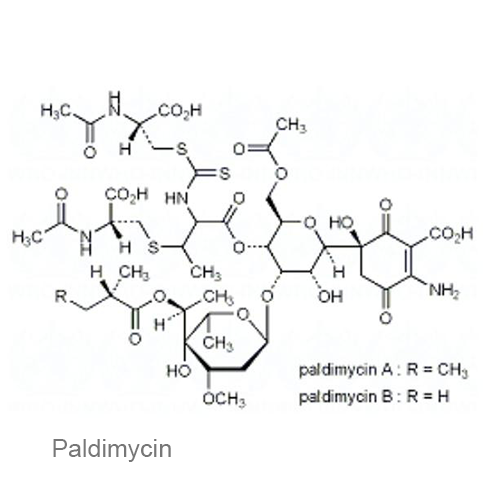 Палдимицин структурная формула