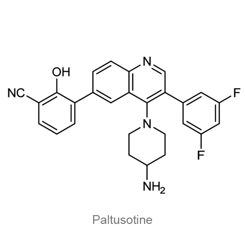 Структурная формула Палтусотин