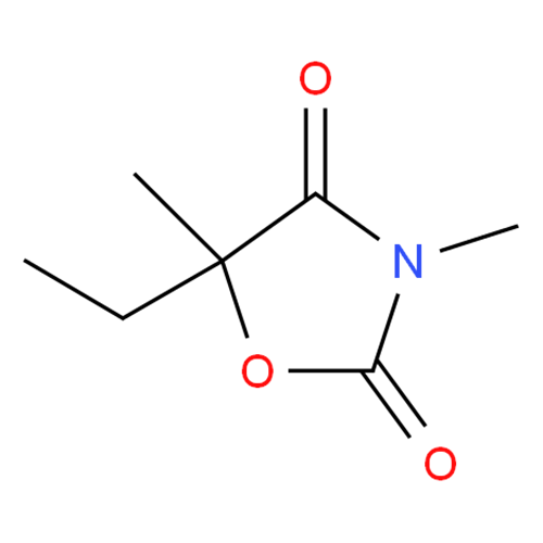 Структурная формула Параметадион
