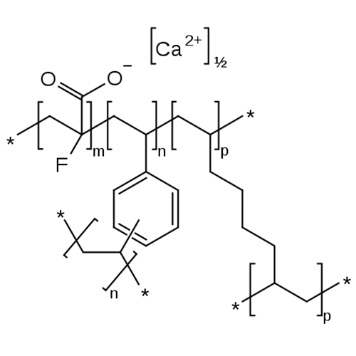 Патиромер структурная формула