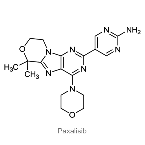Структурная формула Паксалисиб