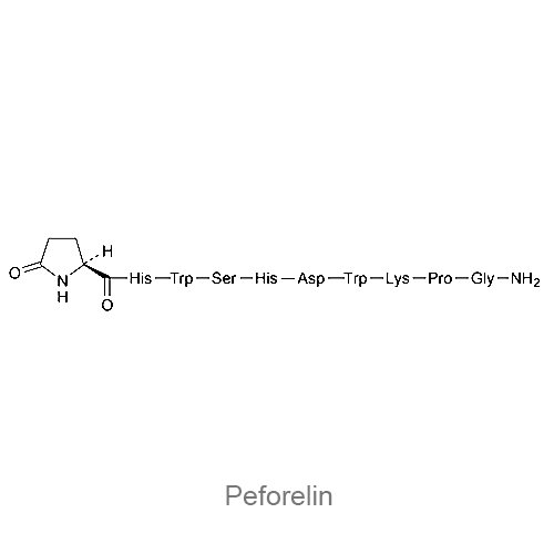 Структурная формула Пефорелин