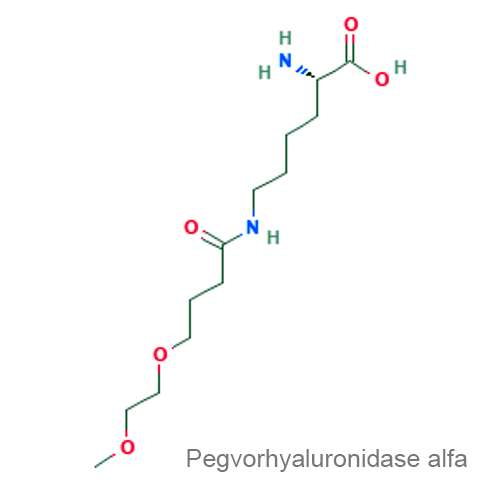 Структурная формула Пэгворгиалуронидаза альфа