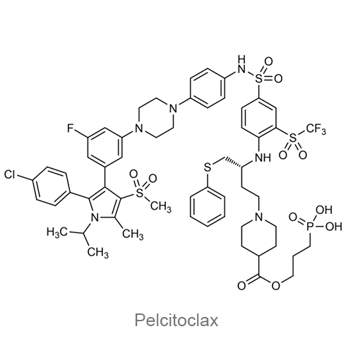 Структурная формула Пелцитоклакс