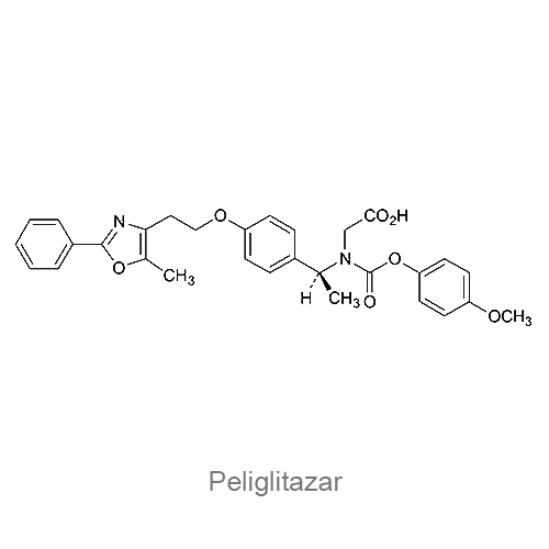 Пелиглитазар структурная формула