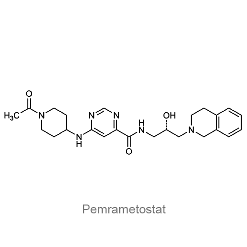 Структурная формула Пемраметостат