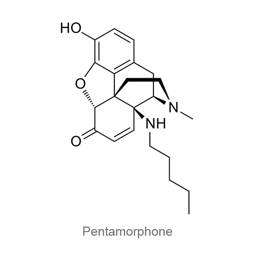 Структурная формула Пентаморфон