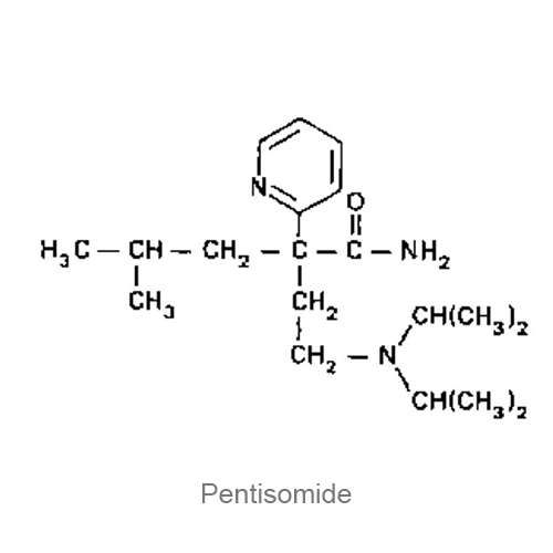 Структурная формула Пентизомид