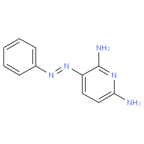 Феназопиридин структурная формула