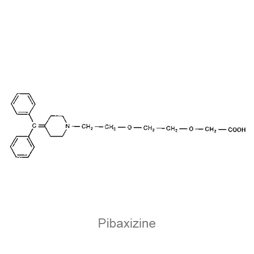 Структурная формула Пибаксизин