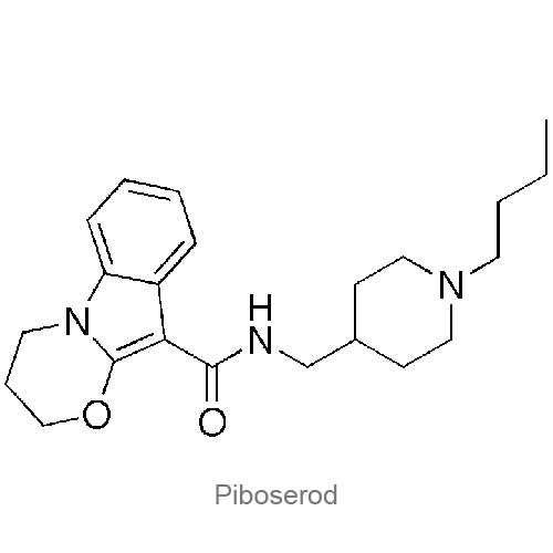 Структурная формула Пибосерод