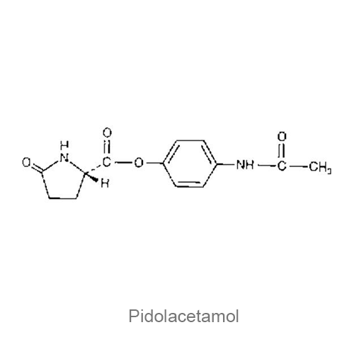 Пидолацетамол структурная формула