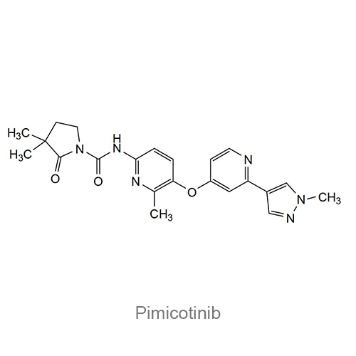 Структурная формула Пимикотиниб
