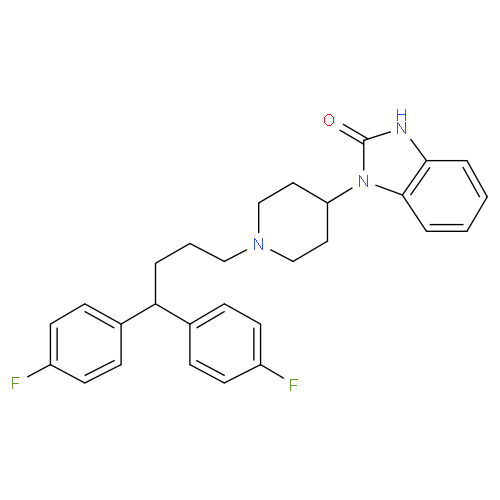 Пимозид структурная формула