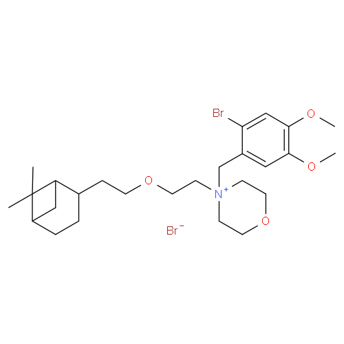 Пинаверия бромид структурная формула