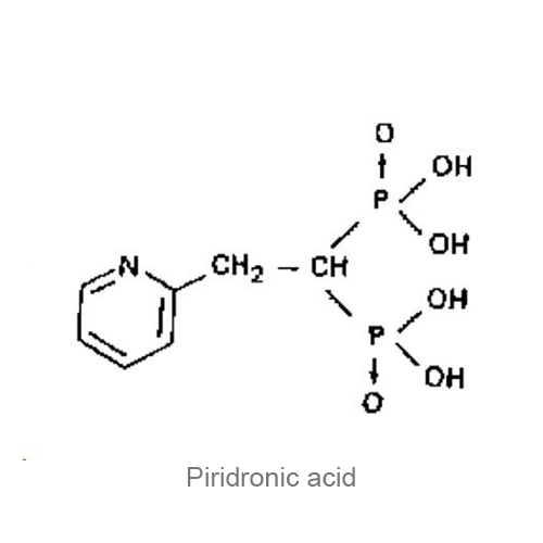 Структурная формула Пиридроновая кислота