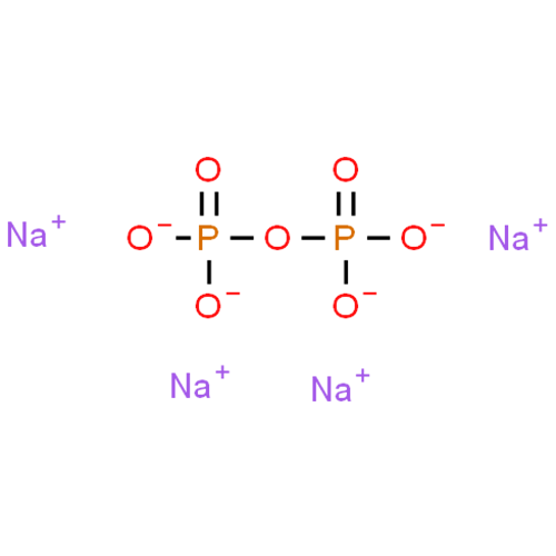 Пирофосфат тетранатрия структурная формула