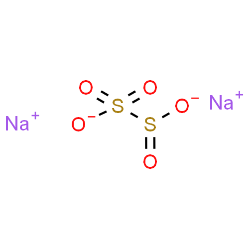 Пиросульфит натрия структурная формула