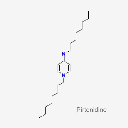 Структурная формула Пиртенидин