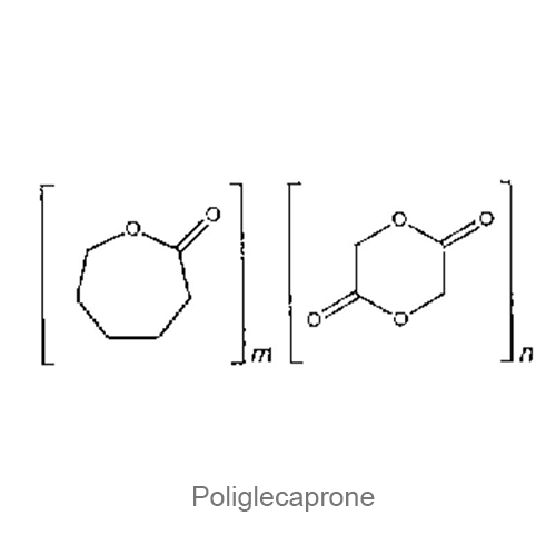 Структурная формула Полиглекапрон