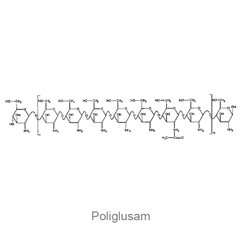 Структурная формула Полиглузам