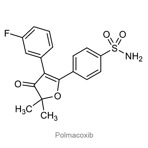 Структурная формула Полмакоксиб