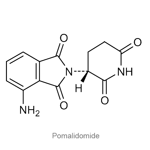 Структурная формула Помалидомид