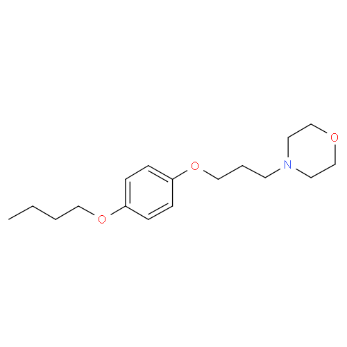 Структурная формула Прамокаин