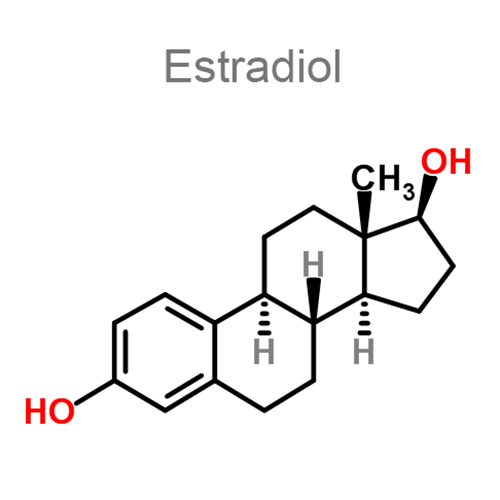 Прастерон + Эстрадиол структурная формула 2