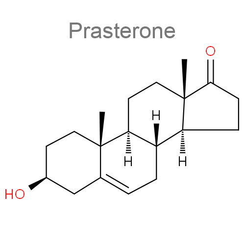 Прастерон + Эстрадиол структурная формула