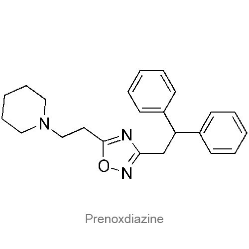 Структурная формула Преноксдиазин