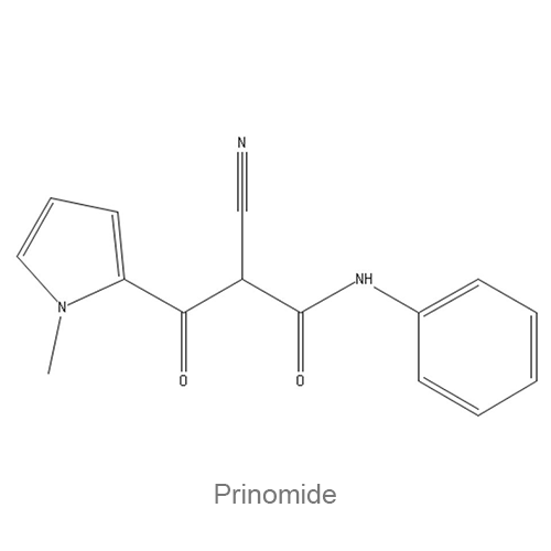 Структурная формула Приномид