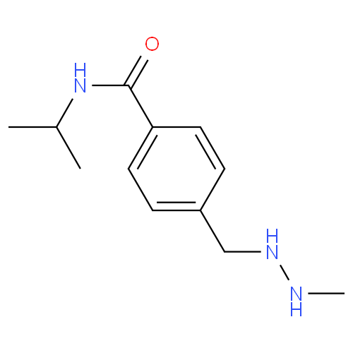 Прокарбазин структурная формула