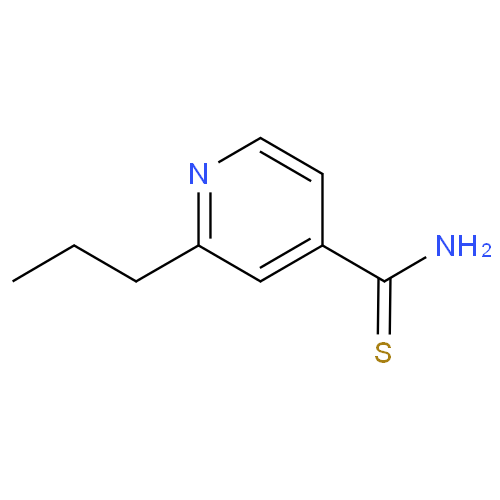 Протионамид структурная формула