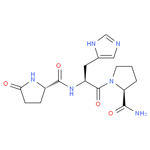 Структурная формула Протирелин